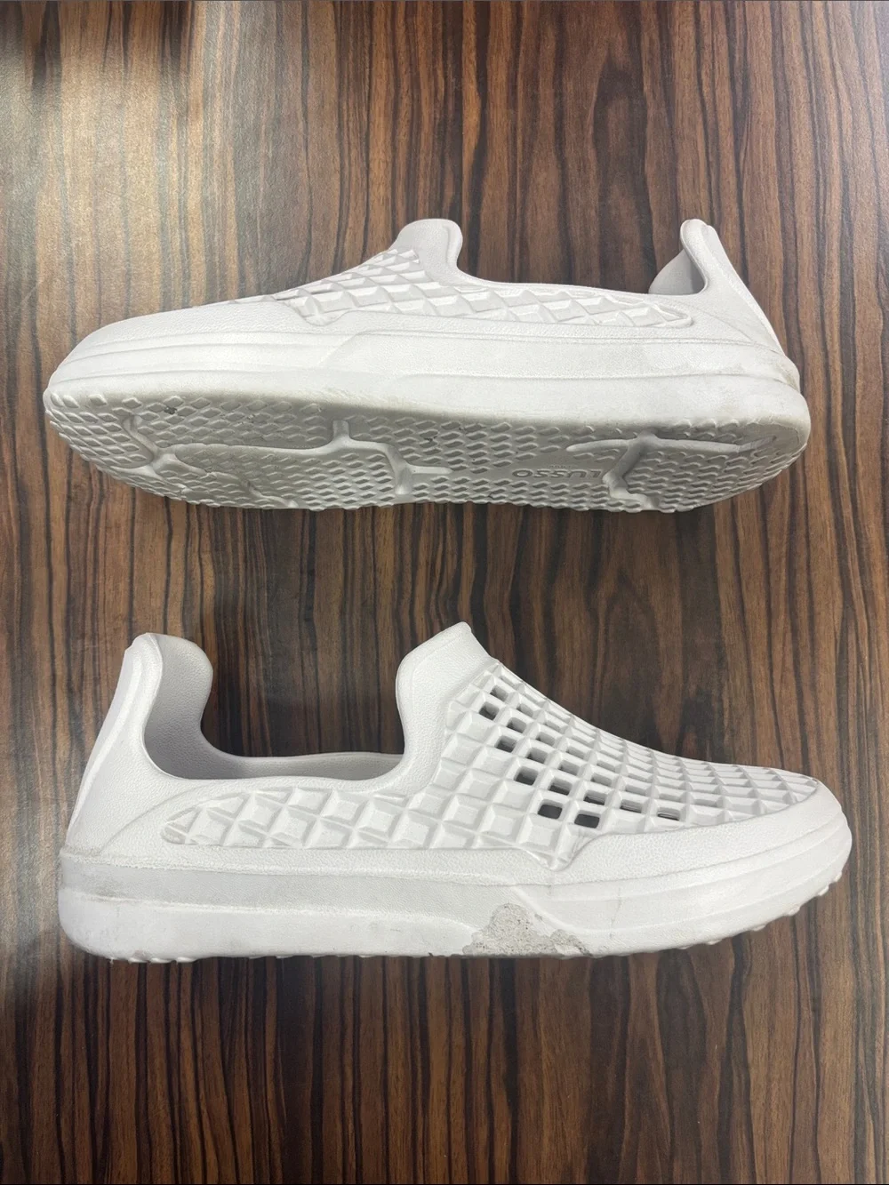 Lusso Cloud - Unisex Scenario Slip On Shoes, size 11 US mens, color grey.